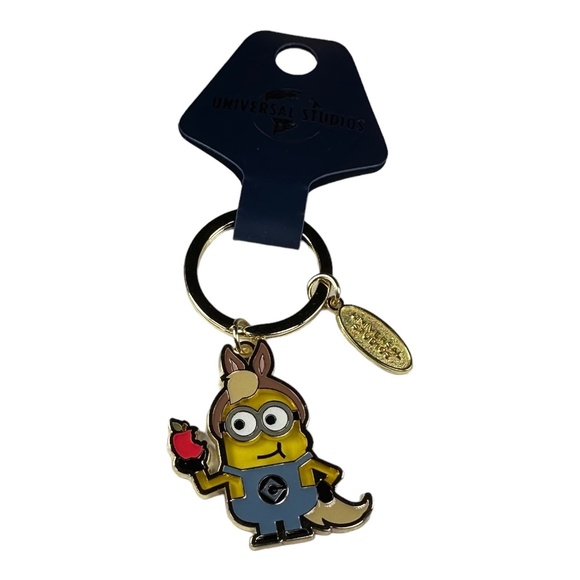 Universal Studios Despicable Me Zodiac Horse Minion Keychain - Picture 1 of 1